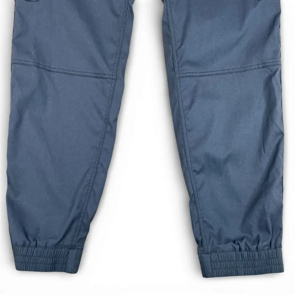 prAna Men’s Zogger Jogger Pants 35x30 Gray Cargo Nylon Belted Gorpcore Hiking - Picture 4 of 10